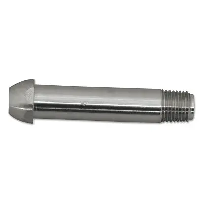 Regulator Inlet Nipple, 1/4 In (Npt), 3 In L, Stainless Steel, Cga-510/Cga-580/Cga-590 1