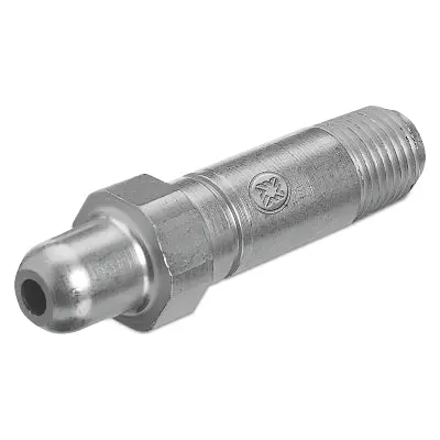 Regulator Inlet Nipples, Corrosive Gas, 1/4"(Npt), 2", Stainless Steel, Cga-330 1