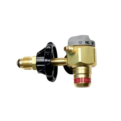 Vn Series Hvac Nitrogen-Purging Regulator/Flowmeter, 35 To 25 Scfh Purge/3 To 6 Scfh Braze, 5-1/2 In L, Cga-580 1