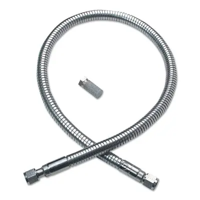 Cryogenic Transfer Hose, 1/2 In, 48 In, Nitrogen/Argon 1