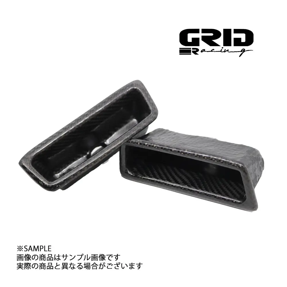 Grid Racing カーボンドアハンドルポケット（左右） スカイライン R34 #337111005 1