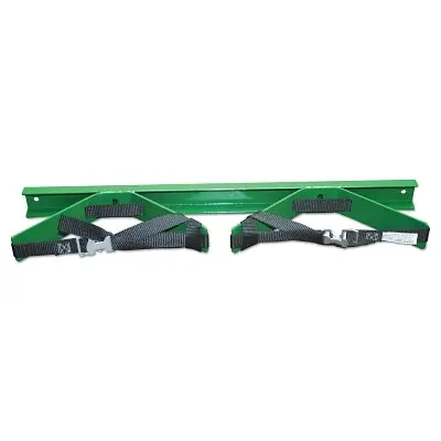 Wall Bracket, Steel, 3 In To 10 In Dia, Green 1