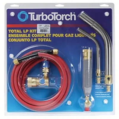 Torch Kit Swirls, Rl-P Regulator; Cga-510; H-4 Rear Valve Handle; H-12 Hose; T-6 Tip, Mapp; Propane 1