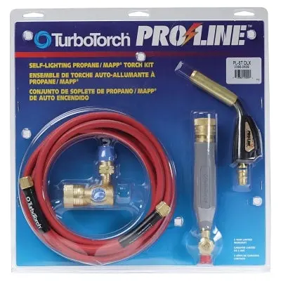 Torch Kit Swirls, Rl-P Regulator; Cga-510; H-4 Rear Valve Handle; H-12 Hose; Pl-5T Tip, Mapp; Propane 1