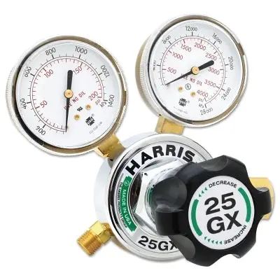 25Gx Single-Stage Medium/Heavy-Duty Regulator, Acetylene, Cga 510 1