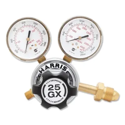 25Gx Single-Stage Medium/Heavy-Duty Regulator, Cga 580, Argon, Helium, Nitrogen 1