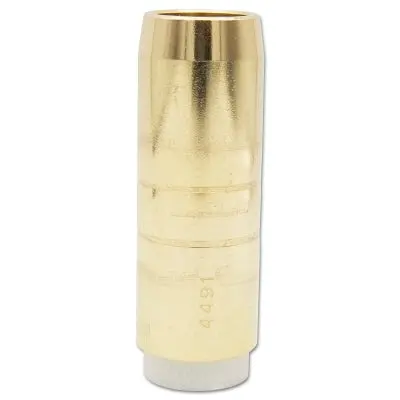 Mig Nozzles, Elliptical Series, 3/4 In Bore, Brass 1