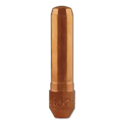 Centerfire Mig Contact Tip, 0.052 In Tip Id, 1.5 In Long, Non-Threaded, Tapered Base 1