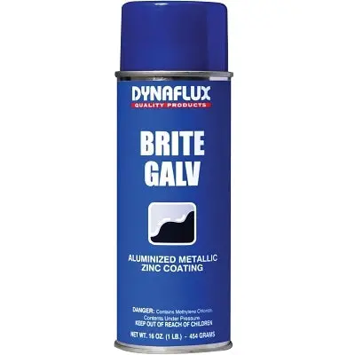 Ultra Brand Bright Zinc Galvanizing, 16 Oz Aerosol Can 1