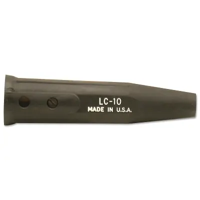 Cable Connector, Single Oval Thru Point Screw Connection, Female, 1/0 Thru 4/0 Capacity, Black 1
