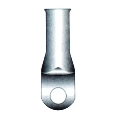 Cable Lug, 17/37 In Stud, 1 To 2 Awg Cap,  Copper Tubing, L 3040 Model 1