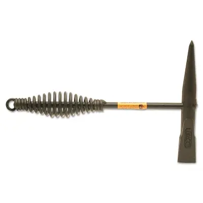 Spring Handle Chipping Hammer, Lh-1, 10 In, 16 Oz Head, Chisel And Pick, Steel Handle 1