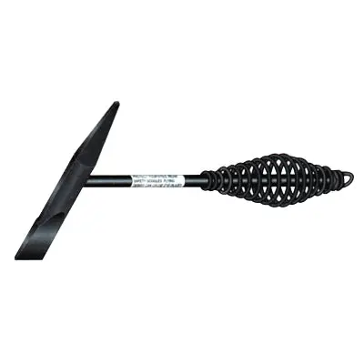 Spring Handle Chipping Hammer, Lh-2, 10 In, 16 Oz Head, Chisel And Pick, Steel Handle 1