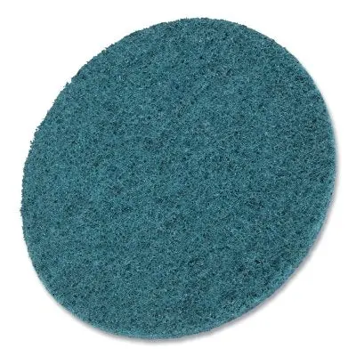 Surface Conditioning Disc, 5 In, Hook & Loop, Very Fine, Aluminum Oxide, 10000 Rpm, Blue 1