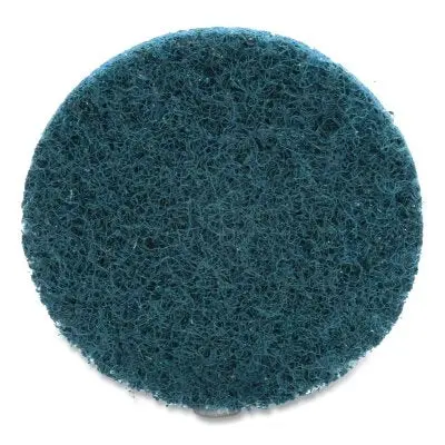 Roloc Surface-Conditioning Disc, 3 In, Tr, Very Fine, Aluminum Oxide, 18000 Rpm, Blue 1