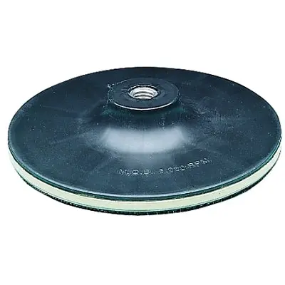 Hook And Loop Disc Pad Holder, Tall T Hook Type, 5 In Diameter 1
