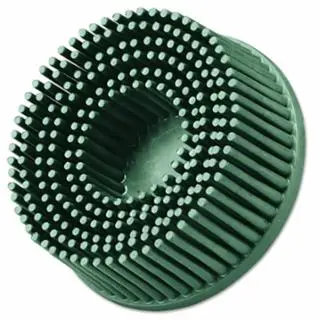 48011-18730 3M Roloc Bristle Disc Tapered 2In. 0 X 5/8" Grain 50X 1