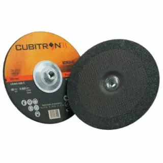 87153 Cubitron Grinding Wheel 230Mm 9" X 6Mm X 1/4 X 5/8-11" 80M/S 6,650 Max Rpm Tr/Min 1