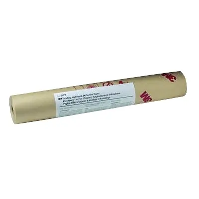 Welding And Spark Deflection Paper, 24 In X 150 Ft, Flame-Retardant Paper, Brown 1