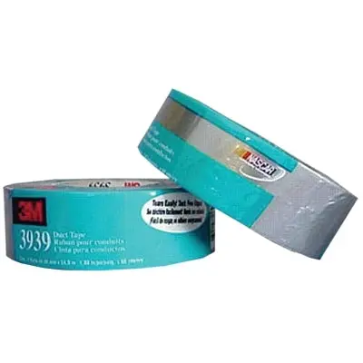 Heavy-Duty Silver Duct Tape 3939, Silver, 48 Mm X 54.8 M X 9.0 Mil 1