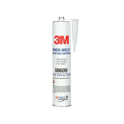 Windo-Weld™ Super Fast Urethane Adhesive, 10.5 Fl Oz, Cartridge, Black 1