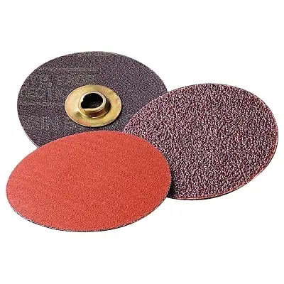Roloc Discs 777F, Ceramic/Regular Alumina Mix, 2 In Dia., P120 Grit 1