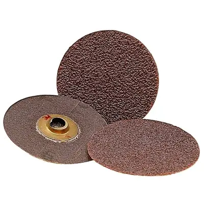 Roloc™ Discs 361F, Aluminum Oxide, 2-In Dia, Tr, P120 Grit, 25000 Rpm 1