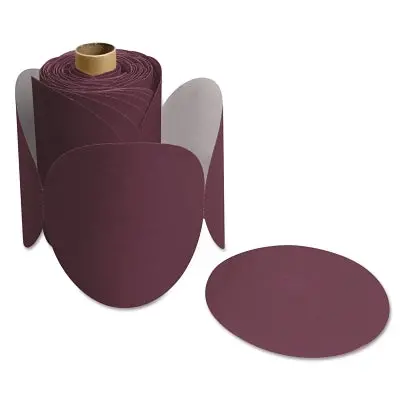 Stikit™ Disc Rolls 763U, Ceramic Aluminum Oxide, 5 In Dia, Psa, 60 Grit 1