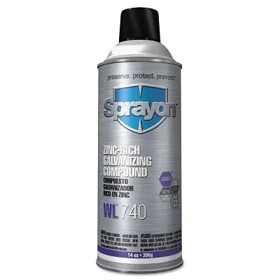 Zinc-Rich Cold Galvanizing Compound, 16 Oz Aerosol Can 1