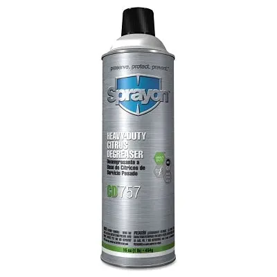 Citrus Cleaner Degreasers, 16 Oz Aerosol Can 1