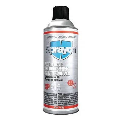 Sp915 Methylene Chloride Free Paint Remover, 16 Oz, Aerosol Can, Ammonia Scent 1