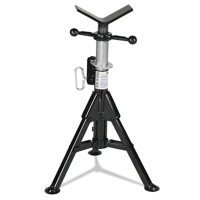 Fold-A-Jack Style Lo Jacks, Vee, 2,500 Lb Cap, 1/8 In To24 In Pipe, 21 In To 36 In H 1