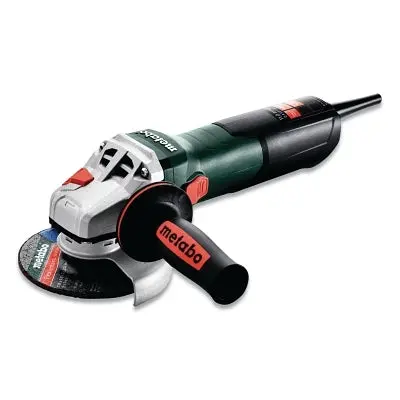 W 11-125 And Wp 11-125 Quick Angle Grinder, 4-1/2 In And 5 In Dia, 11 A, 11,000 Rpm, On/Off Switch 1