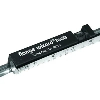 Flange Wizard Universal Magnetic Tape Holder, 5/8" Square X 4" L, 25 Lb Pull 1