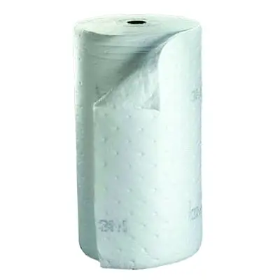 High-Capacity Petroleum Sorbent Roll, Absorbs 73 Gal, 38 In X 144 Ft 1