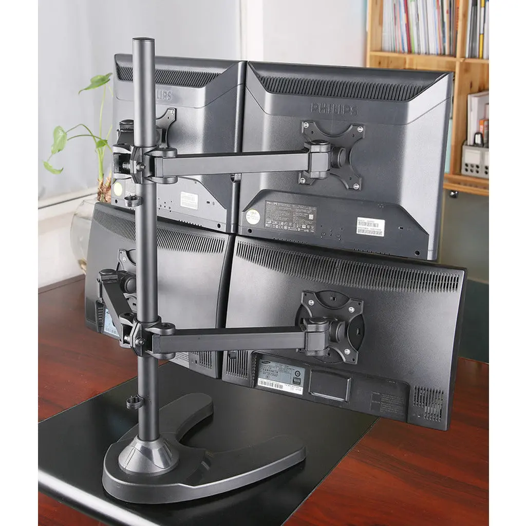 Freestanding Quad Monitor Stand 4Msf Hongkong 1