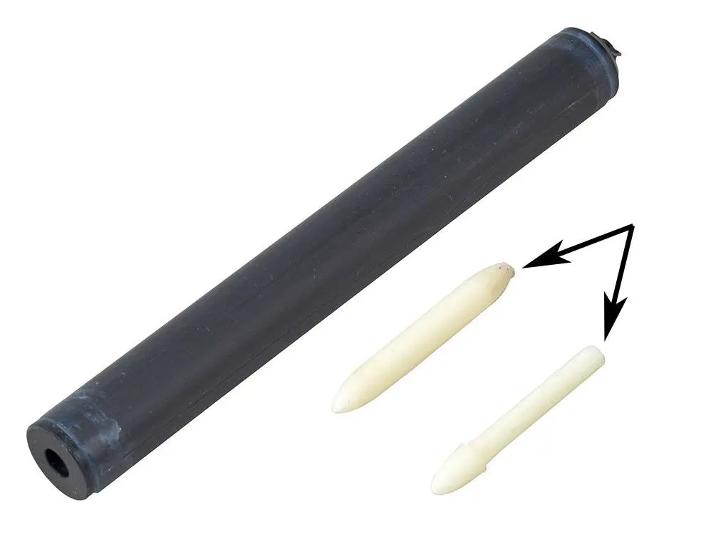 Walter 54B046 White Felt Tip Refills For 54T010 - 5 Per Pack (1 Pack) 1