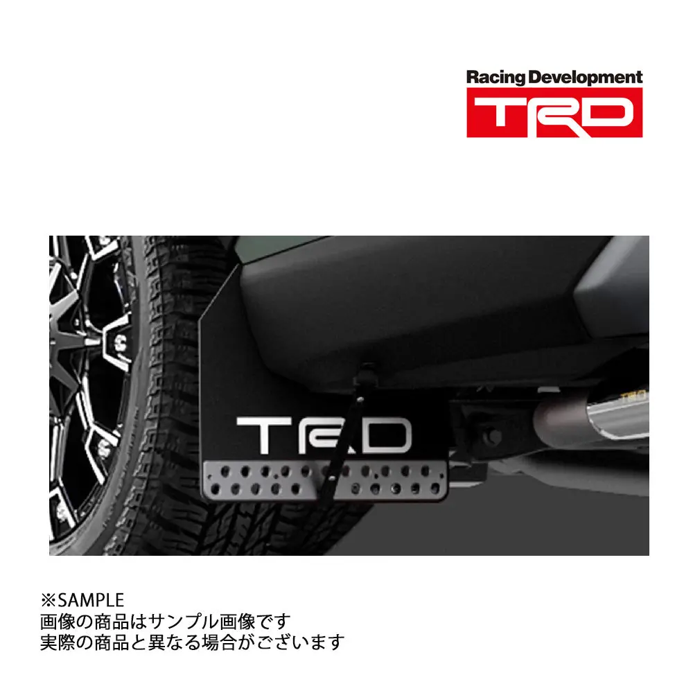 Trd マッドフラップ ブラック Rav4 Mxaa52/Mxaa54/Axah52/Axah54 ##563101053 1