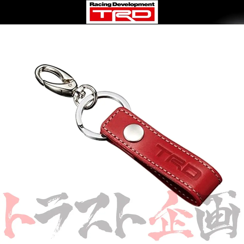 ◆ Trd カラビナ付キーリング レッド ##563191074 1