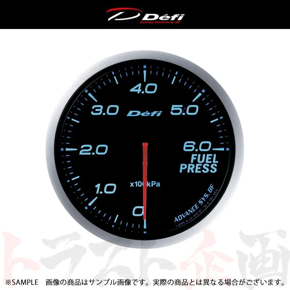 Defi デフィ Defi-Link Advance アドバンス Bf 60Φ 燃圧計/フューエルプレス  0Kpa〜600Kpa ブルー  Df10303 ##591161073 1
