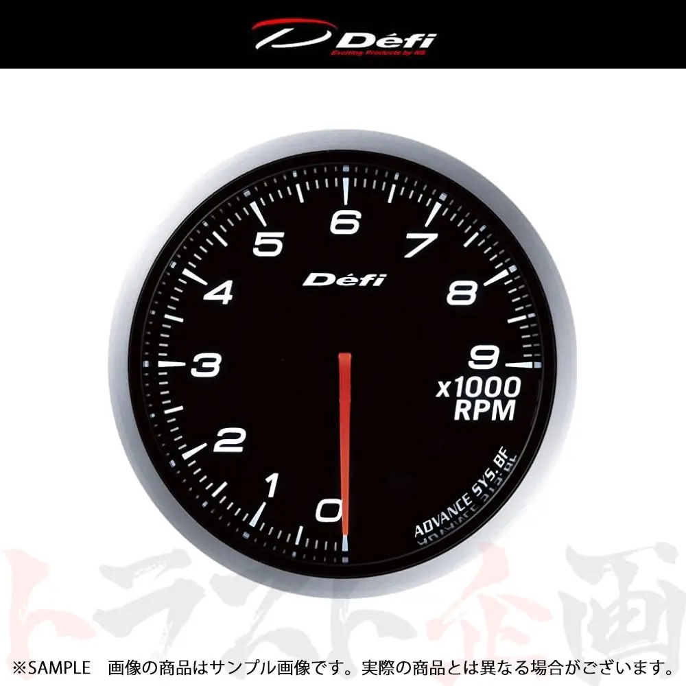 Defi デフィ Defi-Link Advance アドバンス Bf 60Φ タコメーター/エンジン回転計 0〜9000Rpm ホワイト  Df10704 ##591161083 1