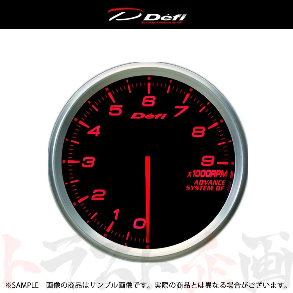 Defi デフィ Defi-Link アドバンス Bf 80Φ タコメーター/エンジン回転計 0〜9000Rpm アンバーレッド  Df10902 ##591161085 1