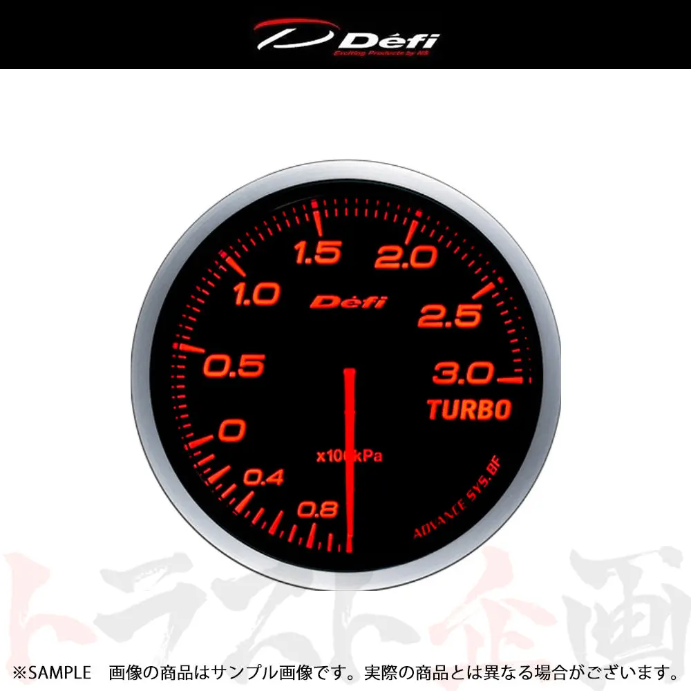 Defi デフィ Defi-Link Advance アドバンス Bf 60Φ ターボ計  Max 300Kpaモデル アンバーレッド  Df14702 ##591161098 1