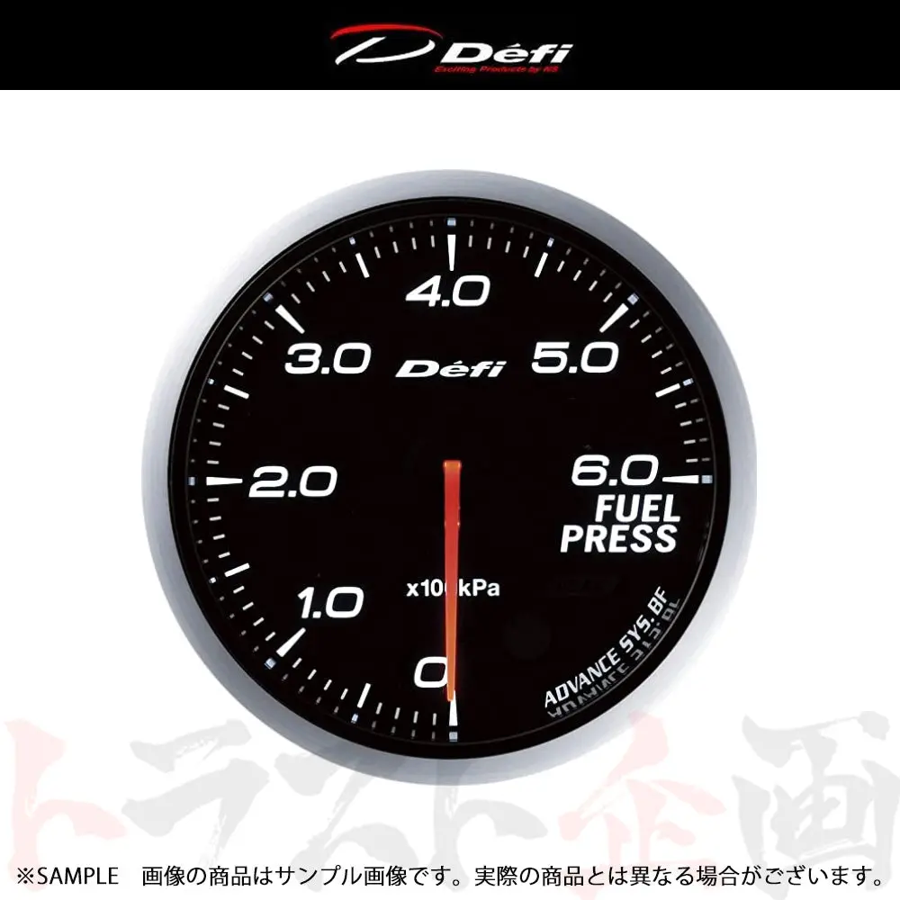 Defi デフィ Defi-Link Advance アドバンス Bf 60Φ 燃圧計/フューエルプレス  0Kpa〜600Kpa ホワイト  Df10301 ##591161138 1
