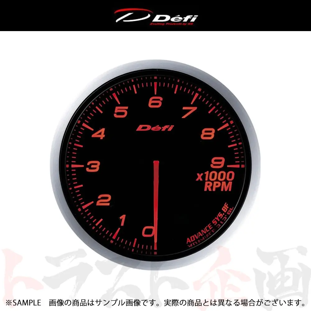 Defi デフィ Defi-Link アドバンス Bf 60Φ タコメーター/エンジン回転計 0〜9000Rpm アンバーレッド  Df10705 ##591161139 1