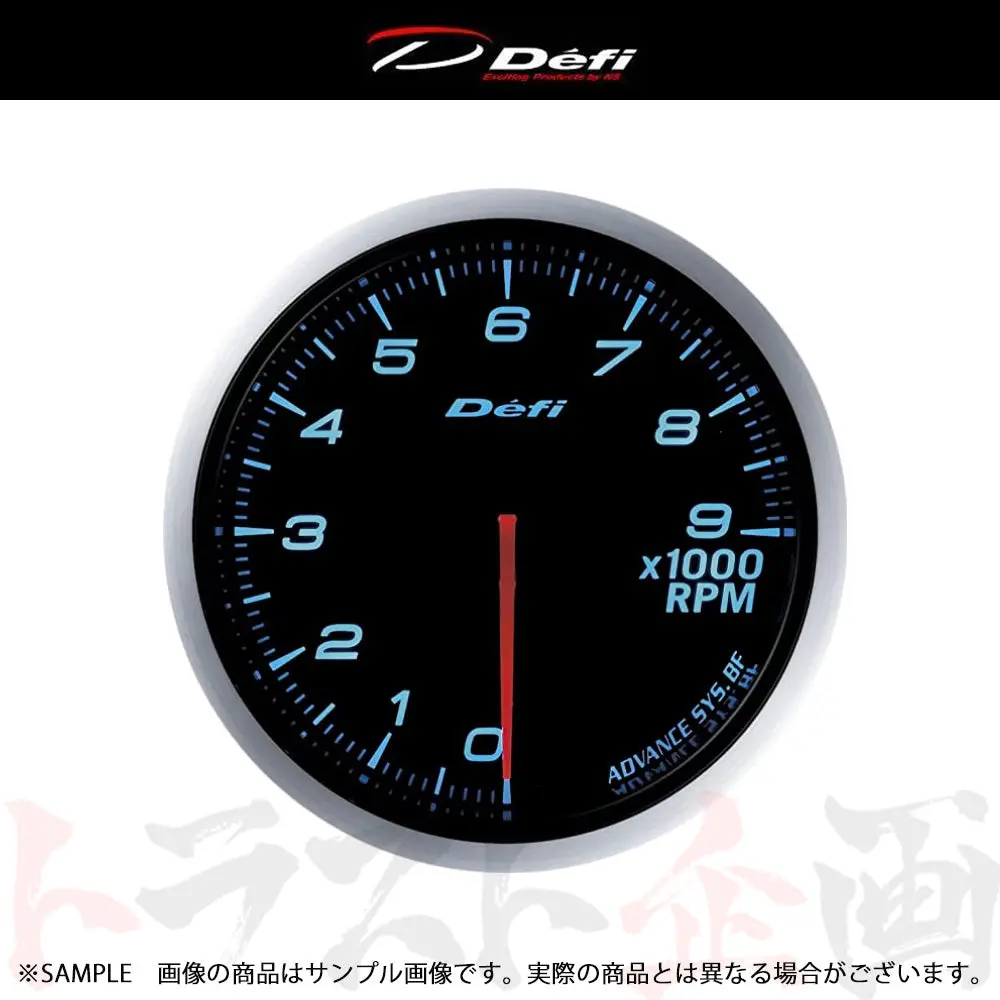 Defi デフィ Defi-Link Advance アドバンス Bf 60Φ タコメーター/エンジン回転計 0〜9000Rpm ブルー  Df10706 ##591161140 1