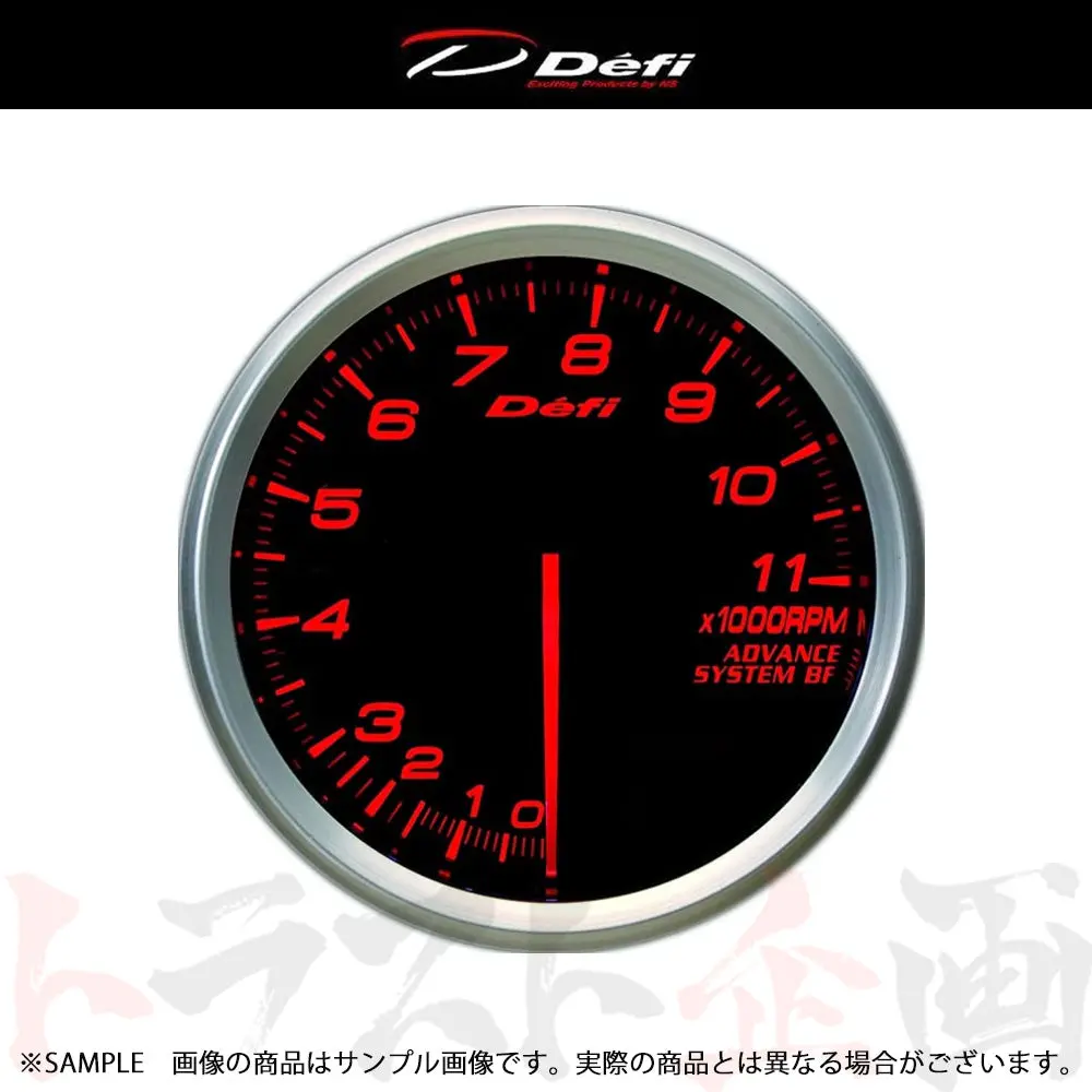 Defi デフィ Defi-Link アドバンス Bf 80Φ タコメーター/エンジン回転計 0〜11000Rpm アンバーレッド  Df11002 ##591161142 1