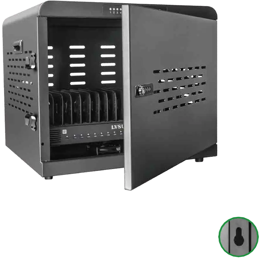 16-Port Usb-C Charging Cabinet 1