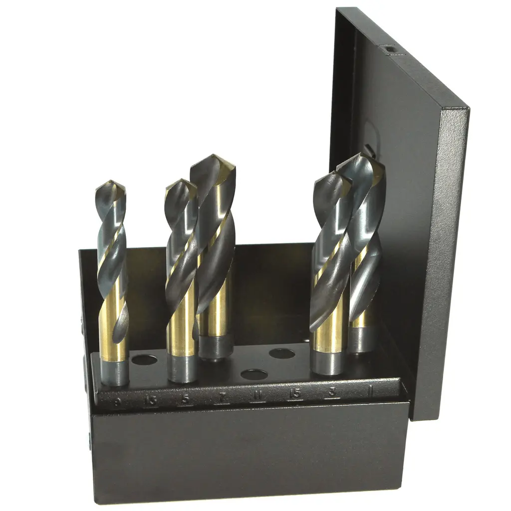 5Pc Nitro Drill Bit Set 9/16-1" 8Ths 1