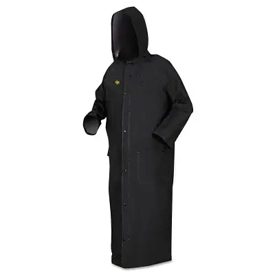 Classic Plus Rainwear, Large, Pvc/Polyester, Black 1